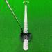 MAZEL Golf Putting Alignment Rail,Golf Trainer Aid for Putting Green,Precision Distance Control & Instant Feedback Alloy Steel Putting Alignment Rail, Putting Ring, Practice Ball