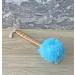 Shower Loofah Body & Back Scrubber | Exfoliating Luffa Bath Brush | Long Wooden Handle | Men & Women | Easy Reach | 2 Pack Blue - Buy Online on SooperMarket.com