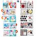 Soft Cloth Crinkle Books for Babies 0-12 Months - High Contrast Baby Toys Gift Set - Buy Online on SooperMarket.com
