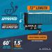 JOOLA WM Professional Table Tennis Net and Post Set - ITTF Tournament Approved | 72in Regulation Ping Pong Net - Buy Online on SooperMarket.com