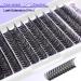 Pawotence 280pcs 40D Curl Cluster Lashes 9-16mm Mix | Self-Application at Home - Buy Online on SooperMarket.com