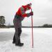 Eskimo CH7 52.5-inch Single-Action Ice Chisel - Red | Lightweight and Durable - Buy Online on SooperMarket.com