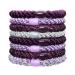 L. Erickson Grab & Go Ponytail Holders  Royal  Set of Eight - Exceptionally Secure with Gentle Hold