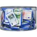 Theobroma euro banknotes made of milk chocolate in the can play money perfect as a souvenir treasure hunt and decoration 1 Pack (1 x 1 kg)