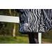 Marengos Zebra Fly Outdoor Ceiling Blanket | Insect Protection | Saddle Cutout & Neck Part | Fine-Meshed Design | Black & White | 125 cm - Buy Online on SooperMarket.com