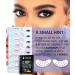 Stacy Lash Premium Under Eye Gel Pads for Eyelash Extension - 100 Pairs Set with Vitamin C and Aloe Vera - Lint Free Hydrogel Eye Patches for Skin Moisturization - Buy Online on SooperMarket.com