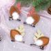 WLLHYF 4PCS Christmas Reindeer Antler Hair Clips with Pom Balls - Festive Party Cosplay Hair Accessories for Girls and Women - Buy Online on SooperMarket.com