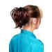 WIG ME UP - Hairpiece: synthetic hair scrunchie scrunchy hairband ponytail brown reddish brown Irene-35+6