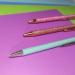 2 Pack Craft Weeding Pens - Precision Needle Retractable Pin Pen for Adhesive Vinyl Tool - Rose Gold & Turquoise - Buy Online on SooperMarket.com