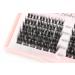 Natural Long Individual False Eyelashes Set | 10-16mm Volume Cluster Lashes for Dramatic Looks | Soft Wide Stem DIY Eyelash Extensions - Buy Online on SooperMarket.com