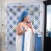 Aston & Arden Aegean Striped Turkish Bath Sheet - Eco-Friendly 600 GSM Soft & Absorbent Towel - Deep Pool Blue - Buy Online on SooperMarket.com