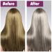 BELLISSO Purple Shampoo, Conditioner & Hair Mask Set - Sulfate-Free Salon Grade Formula for Platinum, Silver & Grey Hair - Hydrating Toner for Shimmer Correction - Buy Online on SooperMarket.com