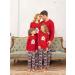 Ekouaer Christmas Family Pajamas Set - Red Nightwear for Men, Women & Kids (6 Years) - Buy Online on SooperMarket.com