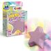 INKEE FOAMY STAR | Children's bath bomb in star shape bath ball with blueberry aroma 70g super creamy 1x Foamy Star