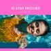Sun Patch Reusable Star Sunblock Patches - UPF 50 Silicone Face Stickers for UV Protection - 1 Pack/10 Stars (Pink) - Buy Online on SooperMarket.com