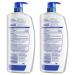 Head and Shoulders 2 in 1 Anti Dandruff Shampoo and Conditioner, Classic Clean Scent, 32.1 fl oz Twin Pack - For All Hair Types, Color Treated, Curly Hair - Buy Online on SooperMarket.com