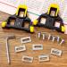 Queen King SPD Road Bike Cleats - Shimano Compatible Cleats for SPD-SL System Shoes - 6 Degree Float Cycling Pedals Cleat - Buy Online on SooperMarket.com