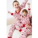 PatPat Family Christmas PJs Set - Reindeer & Snowflake Patterned Sleepwear for Couples & Kids XL Red/White - Buy Online on SooperMarket.com