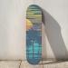 Biekaya Beach Palm Trees Skateboard Grip Tape 33 x 9 | Anti-Skid Sandpaper for Longboards | Easy Apply Bubble-Free Griptape - Buy Online on SooperMarket.com