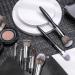 BS-MALL 16pcs Makeup Brush Set with Premium Synthetic Bristles - Ideal for Powder, Foundation, Blush, Contour, Concealers, Lips, and Eyeshadow - Black - Buy Online on SooperMarket.com