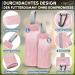 Ostfriesenpfoten Durable Dog Food Bag Enno - Washable No Metal Eyelets Old Pink Size S | Perfect for All Breeds | Includes Agility Training eBook - Buy Online on SooperMarket.com