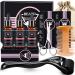 Beard Growth Kit - Derma Roller for Beard and Hair Growth - Beard Kit w/Beard Growth Oil(3 Packs), Beard Roller, Beard Comb, Mustache Scissors - Gifts for Men Dad Husband Fiancé Him Boyfriend Brother Beard Roller Kit