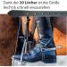 High-Quality Black Leather Horse Delini Stirrup Straps for English Saddles - 130cm to 160cm Length (150cm Option) - Buy Online on SooperMarket.com