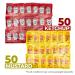 Grab-n-Go Condiment Packs - 100 Single Serve Ketchup & Mustard Packets for Picnics, BBQs, Travel & Parties - Buy Online on SooperMarket.com