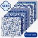 Whaline Chinoiserie Pattern Paper - 24 Sheets Blue China Scrapbook Specialty Paper - Buy Online on SooperMarket.com
