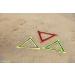 Wahu TriBlade Green Boomerang - Soft Lightweight Flying Toy for Right or Left-Handed Users - Buy Online on SooperMarket.com