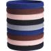 20 Pieces Large Stretch Hair Ties Hair Bands Ponytail Holders Headband for Thick Heavy and Curly Hair (Mixed Colors)