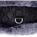 Merauno Lamb Wool Moon Belt - Premium Dressage Saddle Belt Anatomically Designed for Slip Resistance Available in Nature Black Brown Anthracite (70cm) - Buy Online on SooperMarket.com
