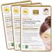 Earth Therapeutics ClariGel Eye Zone Mask - Gold - 3 Pack | Hydrating Gel Eye Pads - Buy Online on SooperMarket.com