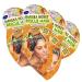 7th Heaven 'Manuka Honey Hair and Root Rescue Mask' with a crushed coconut oil and cold -pressed absence oil for strengthening damaged roots 4 pieces (1 -pack)