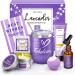 Birthday Gifts for Women Best Friends Spa Gifts Baskets for Female Unique Bath and Body Works Gifts Set Lavender Self Care Gifts Purple Relaxing Inspirational Gifts for Mom Grandma Teacher - Buy Online on SooperMarket.com