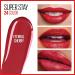 Maybelline Super Stay 24 Liquid Lipstick Eternal Cherry Red | Long Lasting Formula with Moisturizing Balm | Highly Pigmented Color | 1 Count - Buy Online on SooperMarket.com