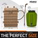Source Razor 3L Low Profile Hydration Pack Coyote - Lightweight and Durable - Buy Online on SooperMarket.com