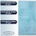 La Hammam Fine Living 6-Piece Cotton Towel Set - Soft & Absorbent Towels for Bathroom, Kitchen, Hotel, Gym & Spa - Aqua - Buy Online on SooperMarket.com