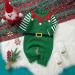 Mimixiong Baby Christmas Outfit | Knitted Xmas Romper for Newborn Boys and Girls | Long Sleeve Costume | 0-3 Months | Green - Buy Online on SooperMarket.com