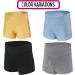 Dancina Girls Gymnastics Shorts - Classic & Metallic Ice Dance Wear | Size 12, Solid Black - Buy Online on SooperMarket.com
