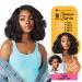 Sensationnel Clip in Top Lady - 10 inch Textured Clip in 9 Piece Pack adds Volume CK&CO Protective Style - Curls Kinks & Co (1B)