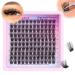 Buy Wiwoseo Self Adhesive Eyelashes | Pre-Glued Cluster Extensions | Waterproof D Curl Lash Clusters - No Glue Needed - Buy Online on SooperMarket.com