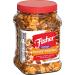 Fisher Snack Honey Roasted Mixed Nuts 24oz - Peanuts, Cashews, Almonds, Filberts, Pecans - 1.5lb Pack of 1 - Buy Online on SooperMarket.com