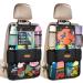 Surdoca Car Organiser - 4th Gen Back Seat Organizer for 10.5 iPad, Kids Toys, Water Proof, Black 2pcs - Buy Online on SooperMarket.com