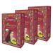 Kangana Burgundy Henna Powder for 100% Grey Coverage Natural Henna Powder for Hair Dye/Color 5 pouches each- Total 150g (5.29 Oz) - Pack Of 3