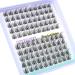 PHKERATA Wispy Individual Eyelashes Extension DIY Kit | C Curl Fluffy Cluster Lashes with Glue, Tweezers, Bond & Seal | Natural Look | 100Pcs 12/14MM - Buy Online on SooperMarket.com