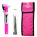 Zyrev ZetaLife Otoscope - Ear Scope with Light Ear Infection Detector Pocket Size (Pink Color)