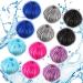 Pet Hair Remover for Laundry Lint Remover Washing Balls Reusable Dryer Balls Pet Hair Dryer Ball Lint Remover for Laundry, 6 Colors (12)