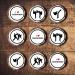 24 Edible Taekwondo Cupcake Toppers Martial Arts Cake Decorations Karate Gifts Jiu Jitsu Gifts Ninja Cake Toppers Judo Gifts Taekwondo Gifts Taekwondo Cupcake Decorations Karate Kids - Buy Online on SooperMarket.com