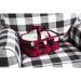 Trend Lab Red Buffalo Check Storage Caddy for Baby Nursery | Diaper Organizer 12x6x8 | Changing Table Accessories - Buy Online on SooperMarket.com